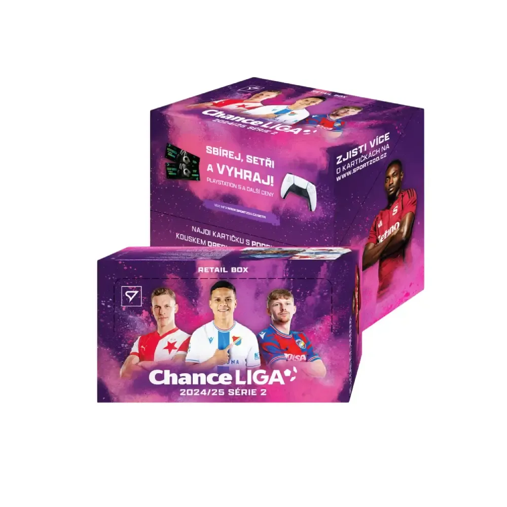 Retail box Chance Liga 2024/25 – 2. série