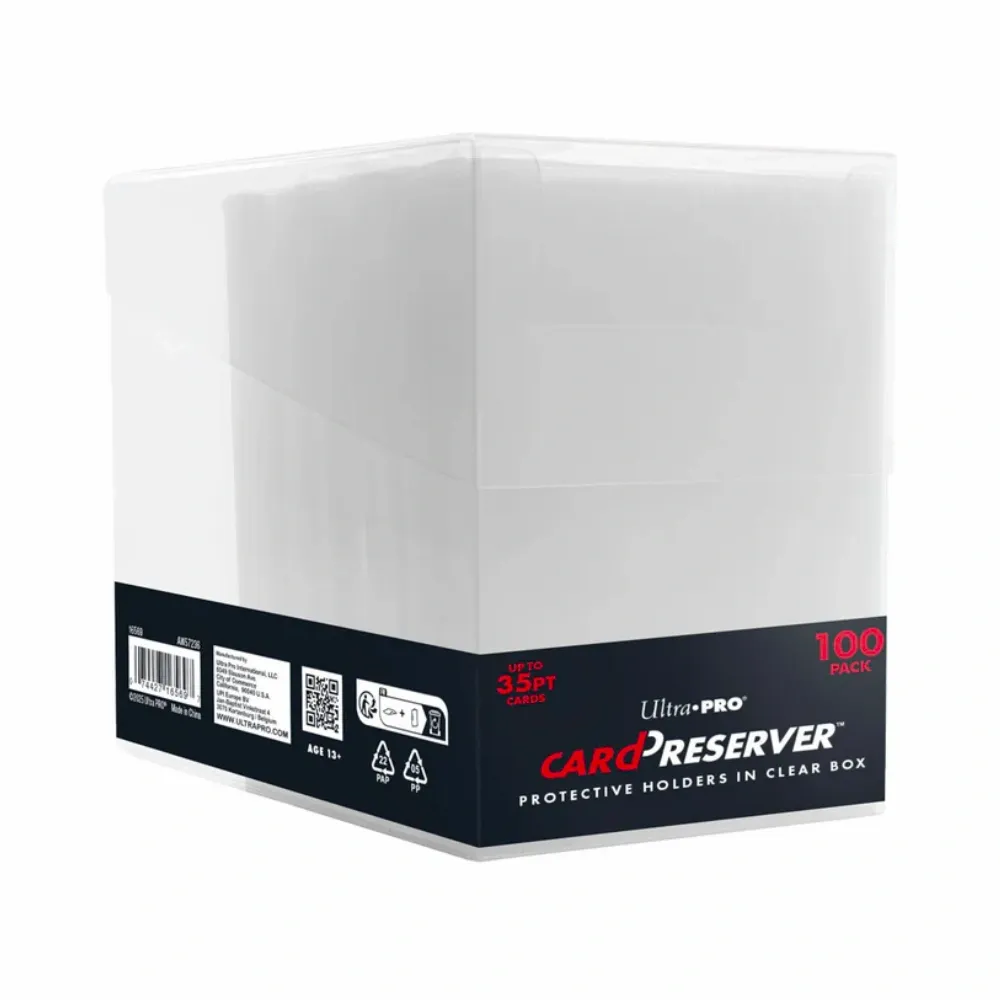 Ultra PRO Card Preservers in Clear Deckbox (100 pcs)