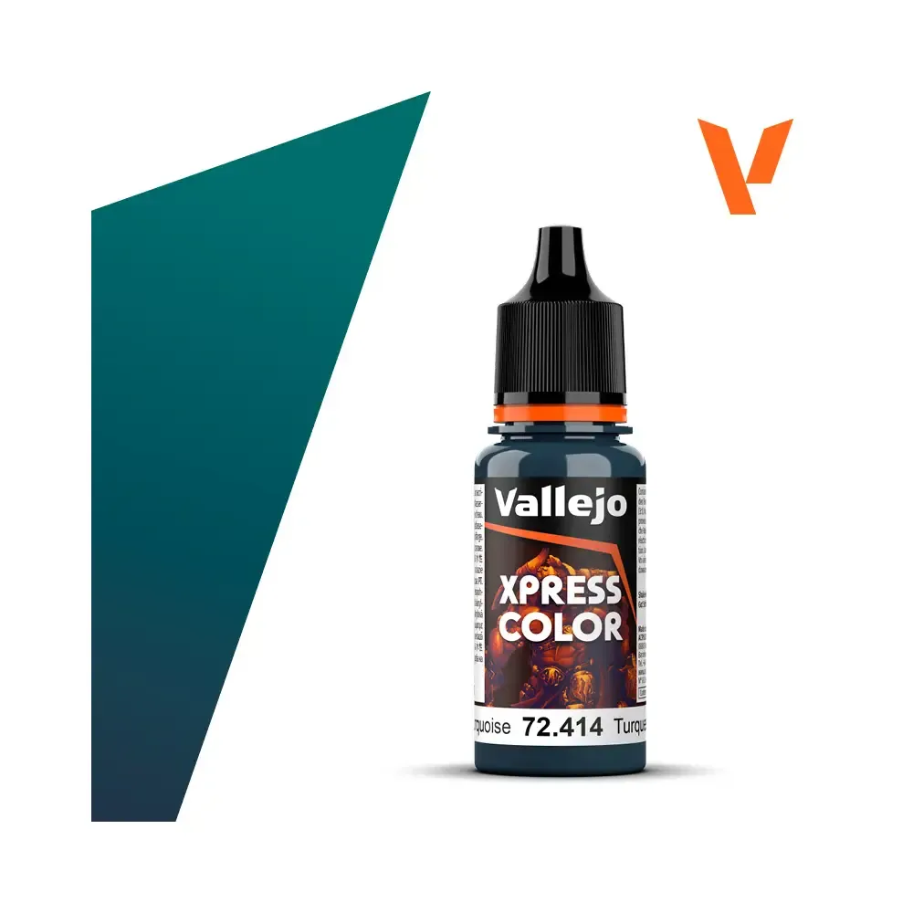 Vallejo Game Color Xpress: Caribbean Turquoise – 72.414