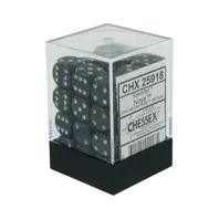 Chessex 12mm d6 Dice Block – Speckled Ninja (36 dice)
