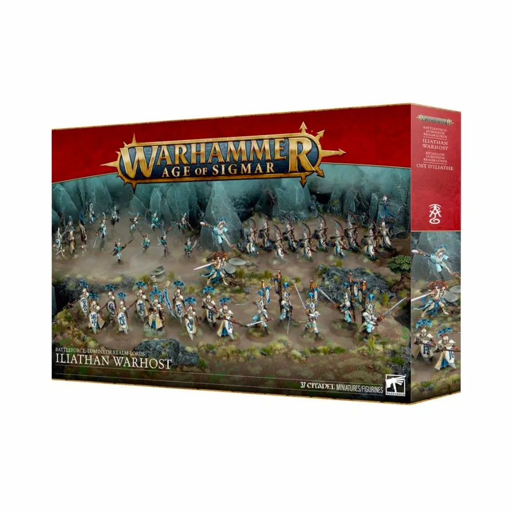 Warhammer AoS – Battleforce: Lumineth Realms-lords - Iliathan Warhost