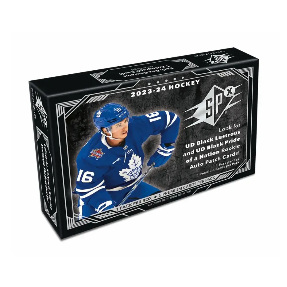 2023-24 Upper Deck SPx Hockey Hobby Box 