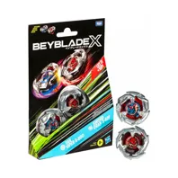 Beyblade X Tail Viper 5-80O and Sword Dran 3-60F Top Dual Pack Set