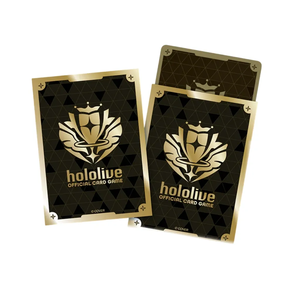 hololive Official Card Game obaly: Brand logo (zlaté, 55 ks)