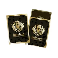 hololive Official Card Game obaly: Brand logo (zlaté, 55 ks)