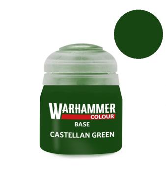 Warhammer Colour Base: Castellan Green (12 ml)