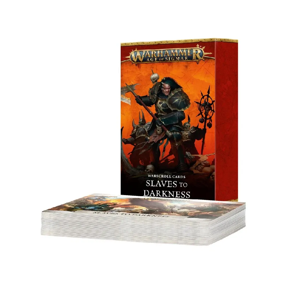 Warhammer AoS – Warscroll Cards: Slaves to Darkness (4. edice)