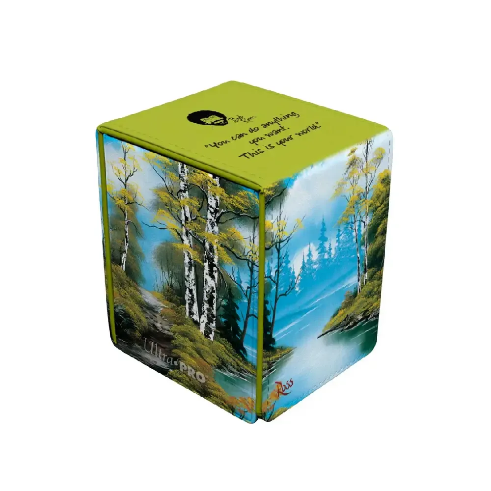 Ultra Pro "Bob Ross Lakeside Path" Alcove Flip Deck Box 
