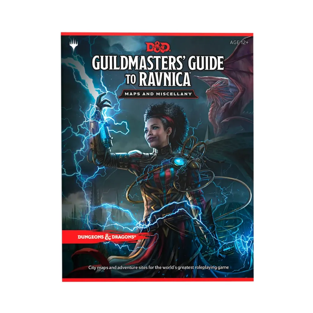 Dungeons and Dragons – Guildmasters' Guide to Ravnica – mapy a další