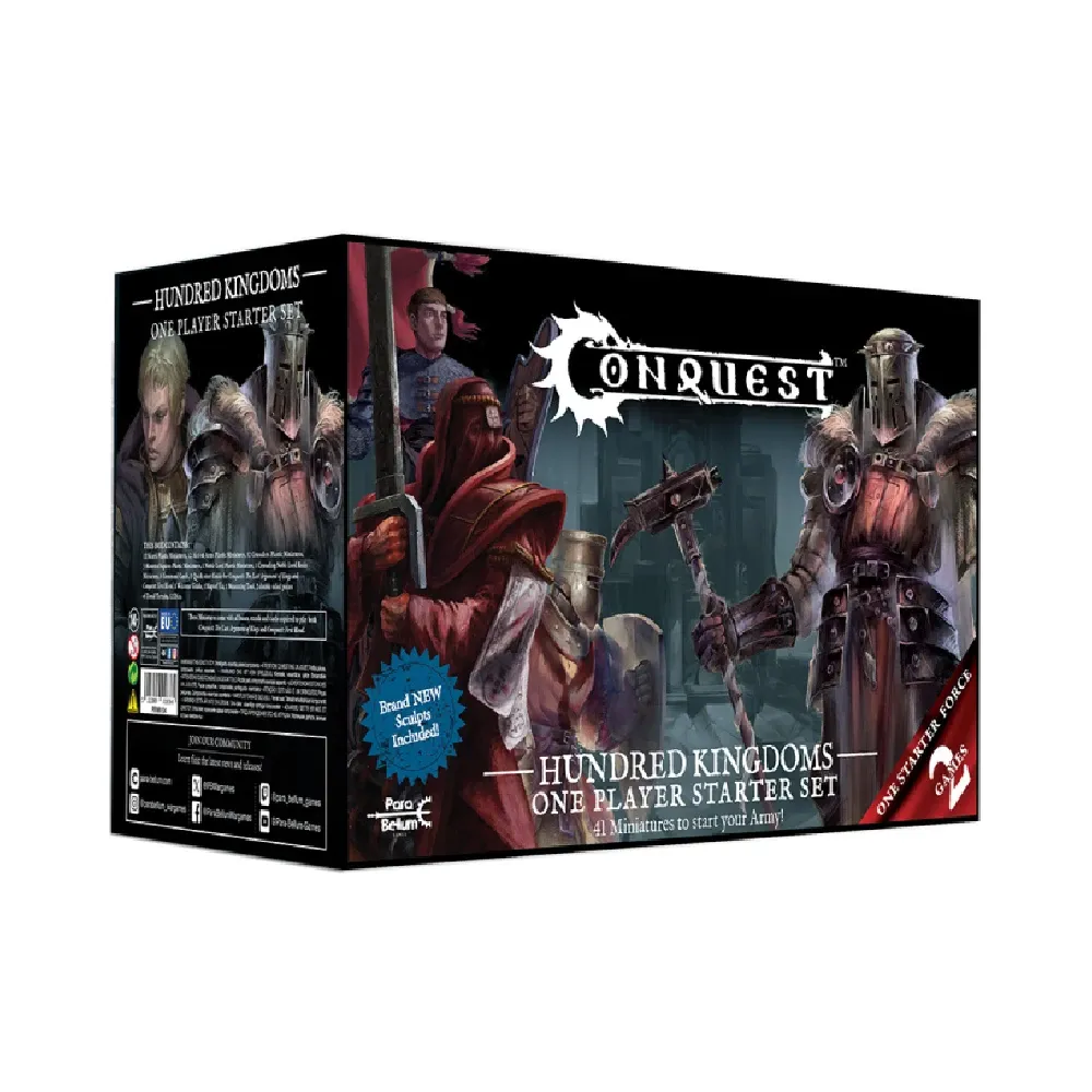 Conquest - Supercharged 1 Player Starter Set: Hundred Kingdoms (2025 version) 