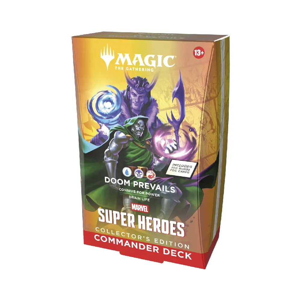 Commander: Magic: The Gathering | Marvel Super Heroes: "Doom Prevails" Commander Deck: Collector's Edition