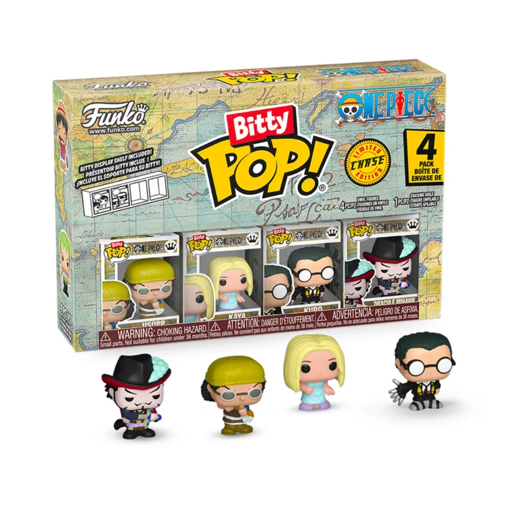 Funko Bitty POP! One Piece 4-Pack Series 4