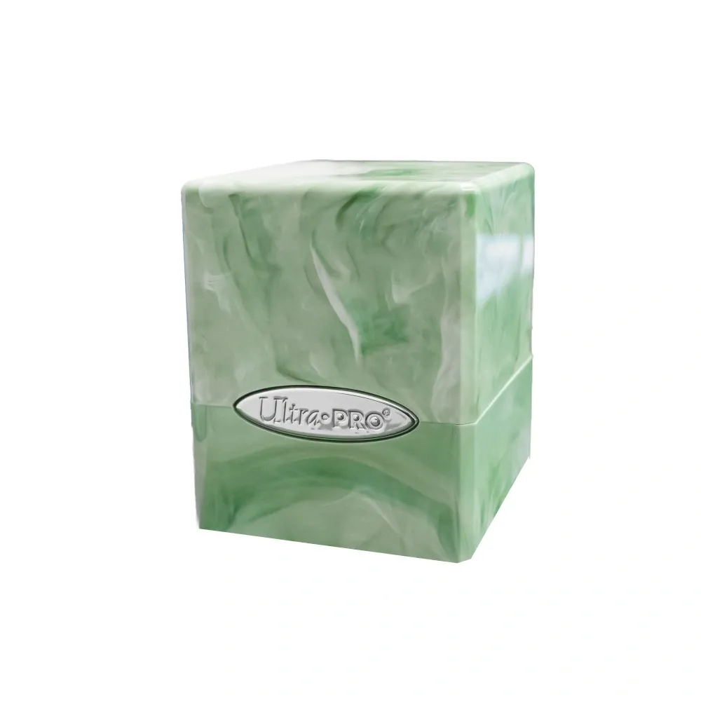 Ultra PRO Marble Satin Cube – Lime Green/White (světle zelená/bílá)