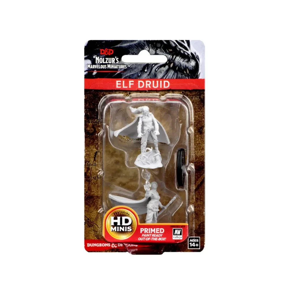 Dungeons & Dragons - Nolzur's Marvelous Miniatures: Female Elf Druid 