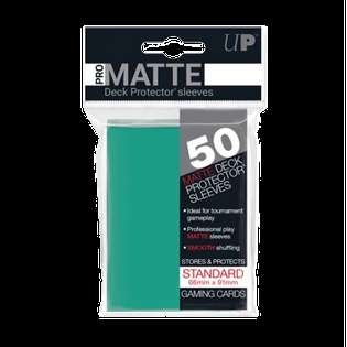 50 Ultra PRO Pro-Matte Sleeves (Aqua)