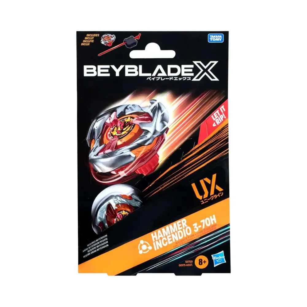 Beyblade X Hammer Incendio 3-70H Starter Pack Set 