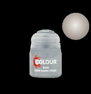 Levně Citadel Base: Iron Hands Steel (12 ml)