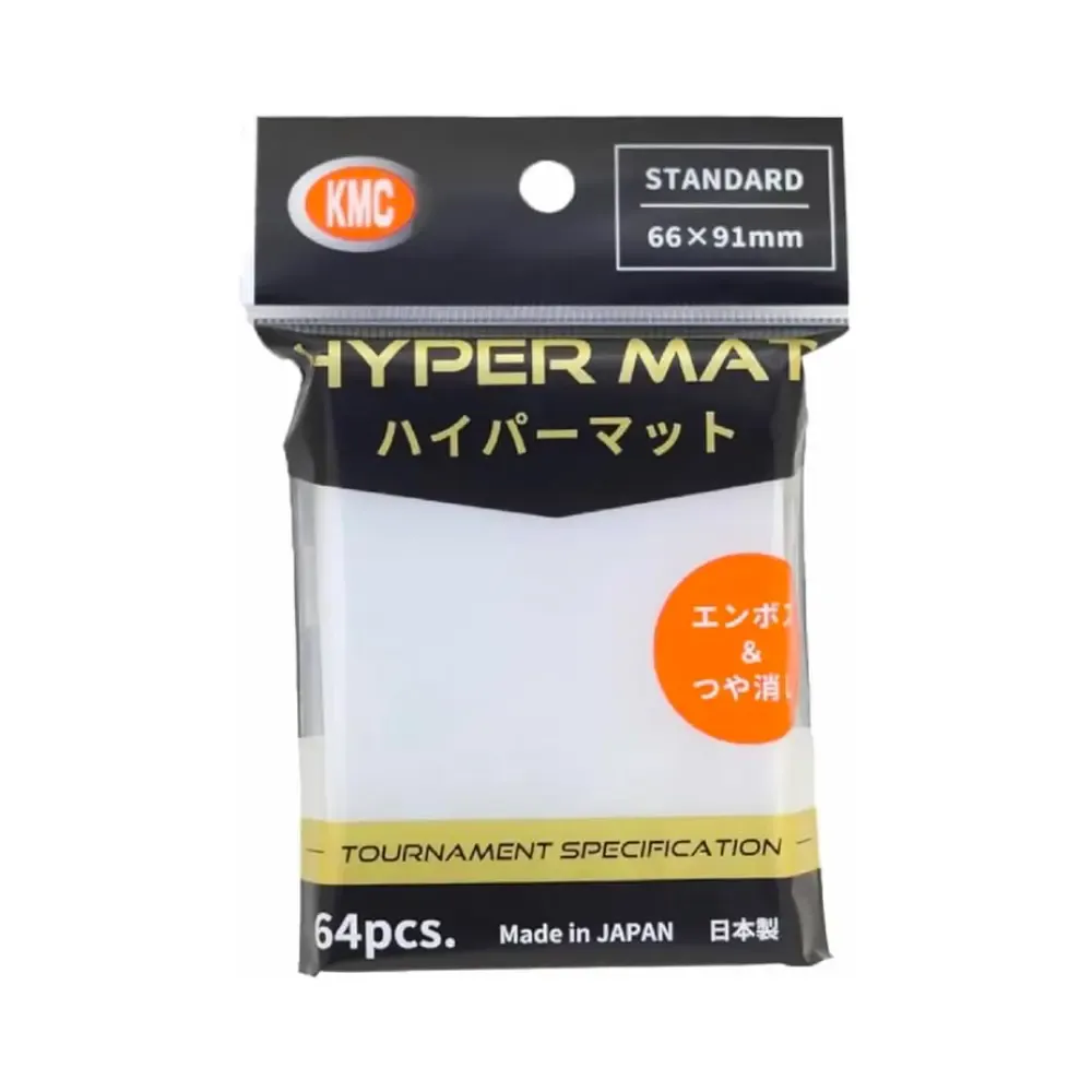 Levně KMC Hyper MAT obaly – Clear (matné, čiré, 64 ks)