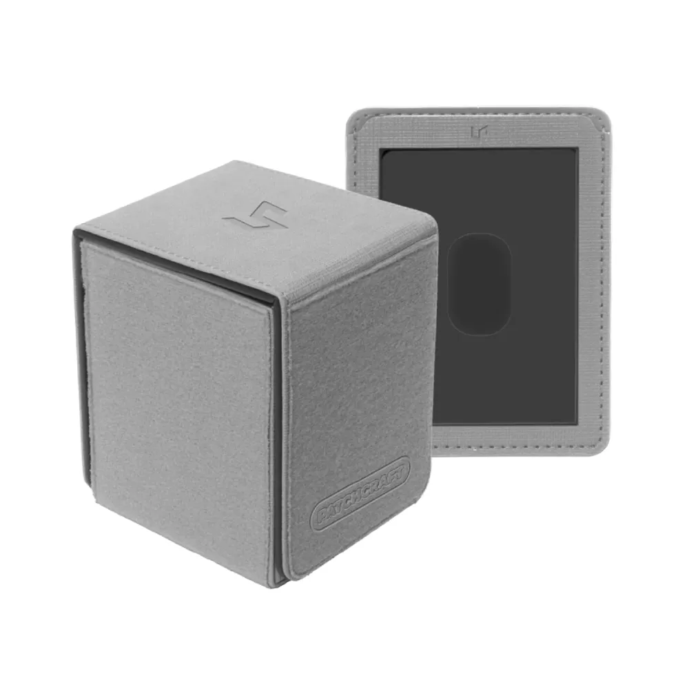 Levně Ultra PRO Patchcraft Alcove Flip deck box – šedý
