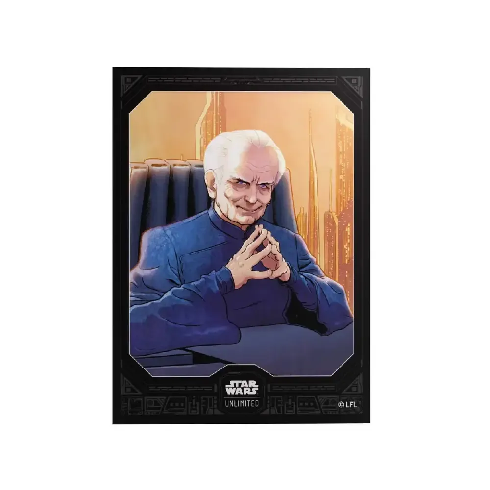 Gamegenic Star Wars: Unlimited "Chancellor Palpatine" Sleeves (60x) 