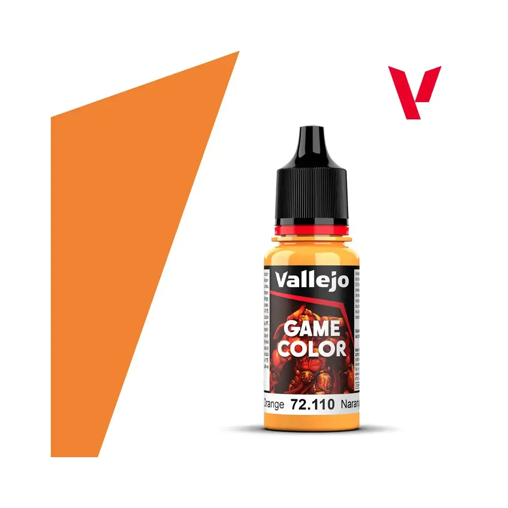 Vallejo Game Color: Sunset Orange – 72.110