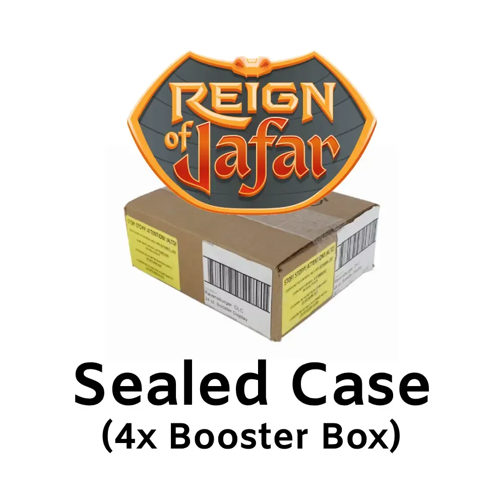 Lorcana: Reign of Jafar 4 Booster Box Case 