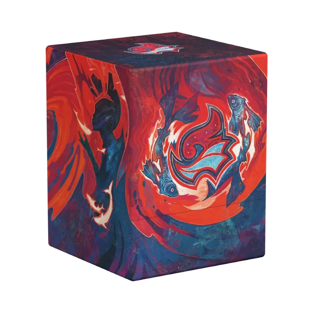 Ultimate Guard "Secrets of Strixhaven" RTE Boulder Deck Box 100+ – Prismari