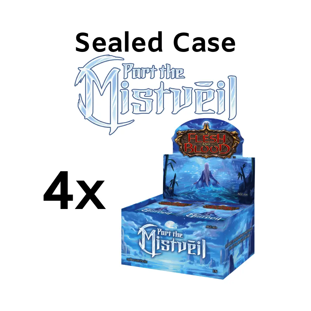 part the mistveil booster box Flesh and Blood Part the Mistveil: Sealed Case (4 Booster Boxes)