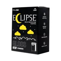 Ultra PRO Eclipse Gloss Deck Protector Sleeves – Lemon Yellow (105 pcs)