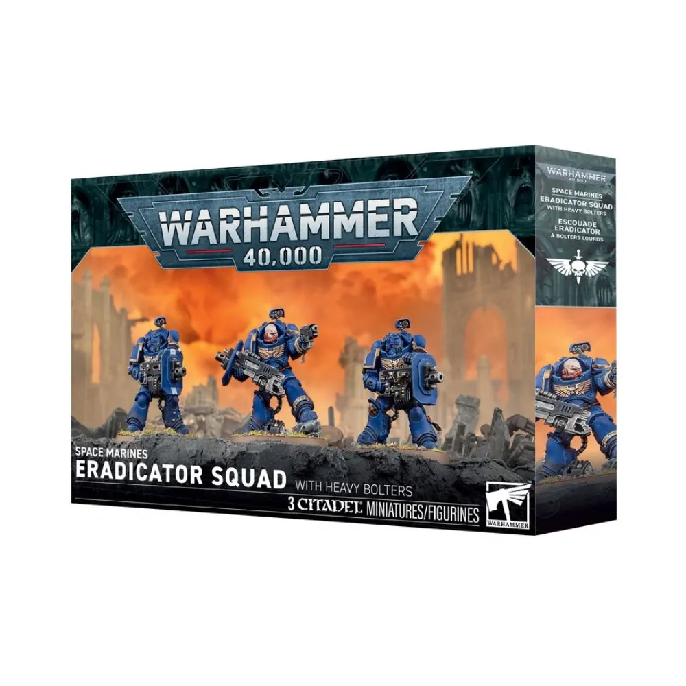 Warhammer 40k – Space Marines: Eradicator Squad With Heavy Bolters