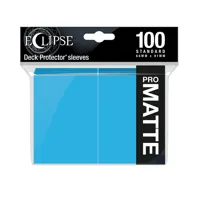 100 Ultra PRO Pro-Matte Eclipse Sleeves (Sky Blue)