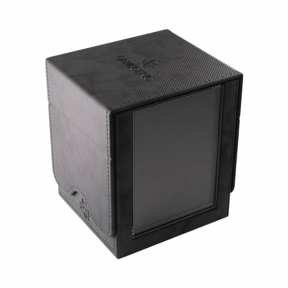 Gamegenic Squire Plus XL 100+ Convertible Deck Box – Black
