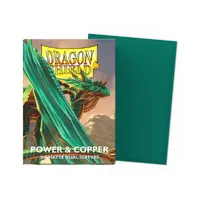 Dragon Shield Matte Dual Sleeves – Power & Copper (100 pcs)