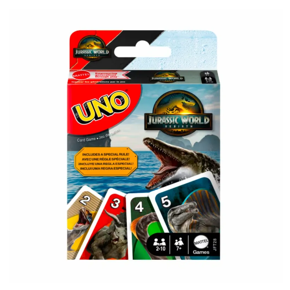 UNO – Jurassic World Rebirth (anglicky)