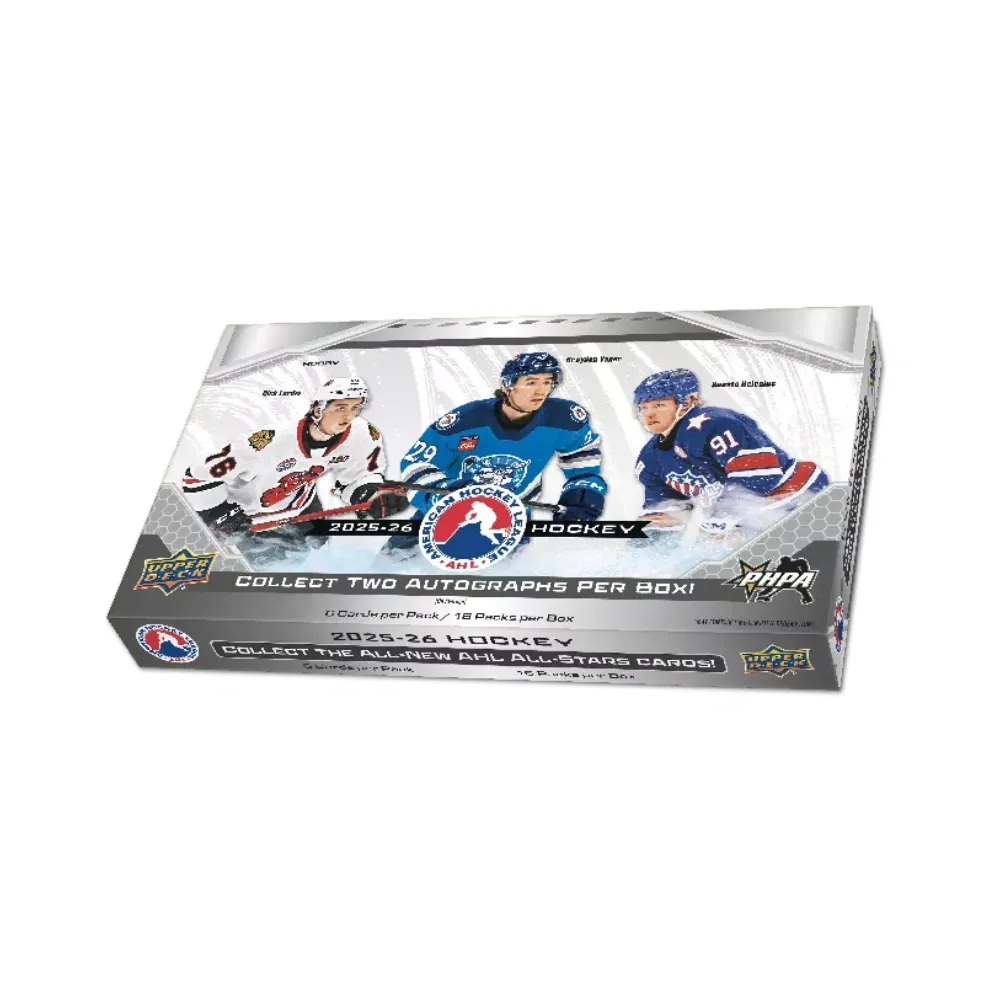2025-26 Upper Deck AHL Hockey Hobby Box