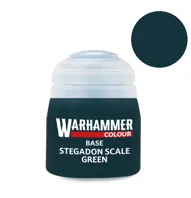 Warhammer Colour Base: Stegadon Scale Green (12 ml)