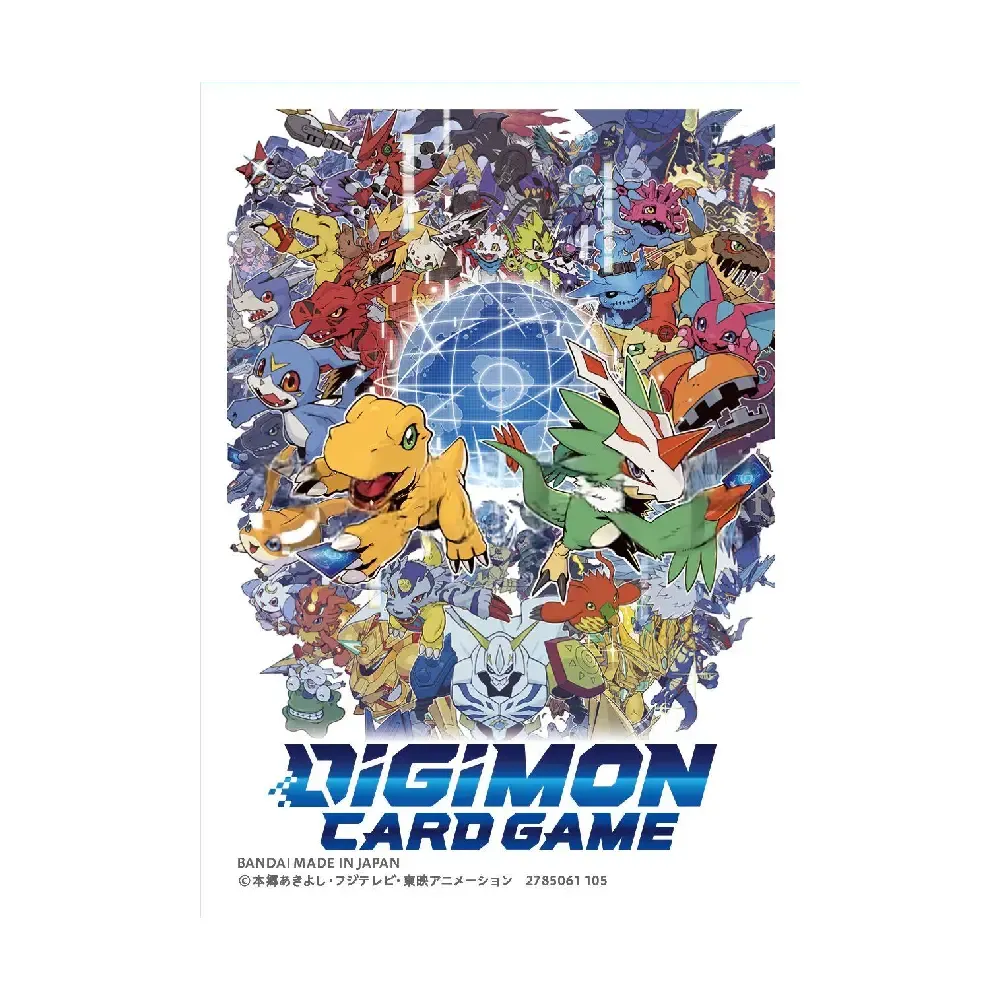 Levně Digimon: Official Card Sleeves 01 "5th Anniversary" (60 ks)