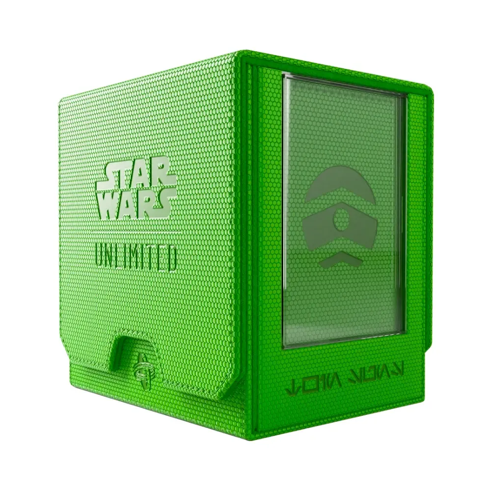 Levně Gamegenic Star Wars: Unlimited Twin Suns Deck Pod 100+ (zelený)