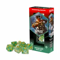 Dungeons and Dragons - Adventure Dice Set: Ranger (Bílé/Zelené)