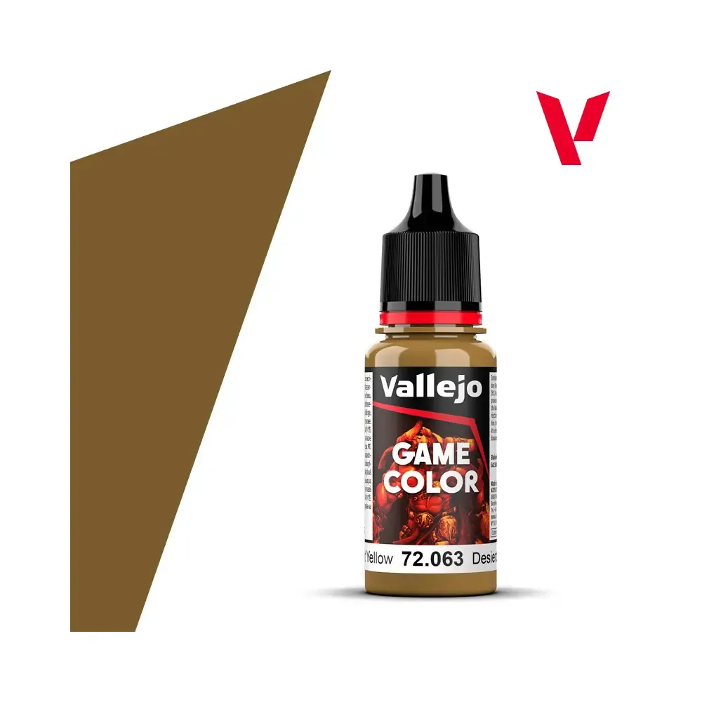 Vallejo Game Color: Desert Yellow – 72.063