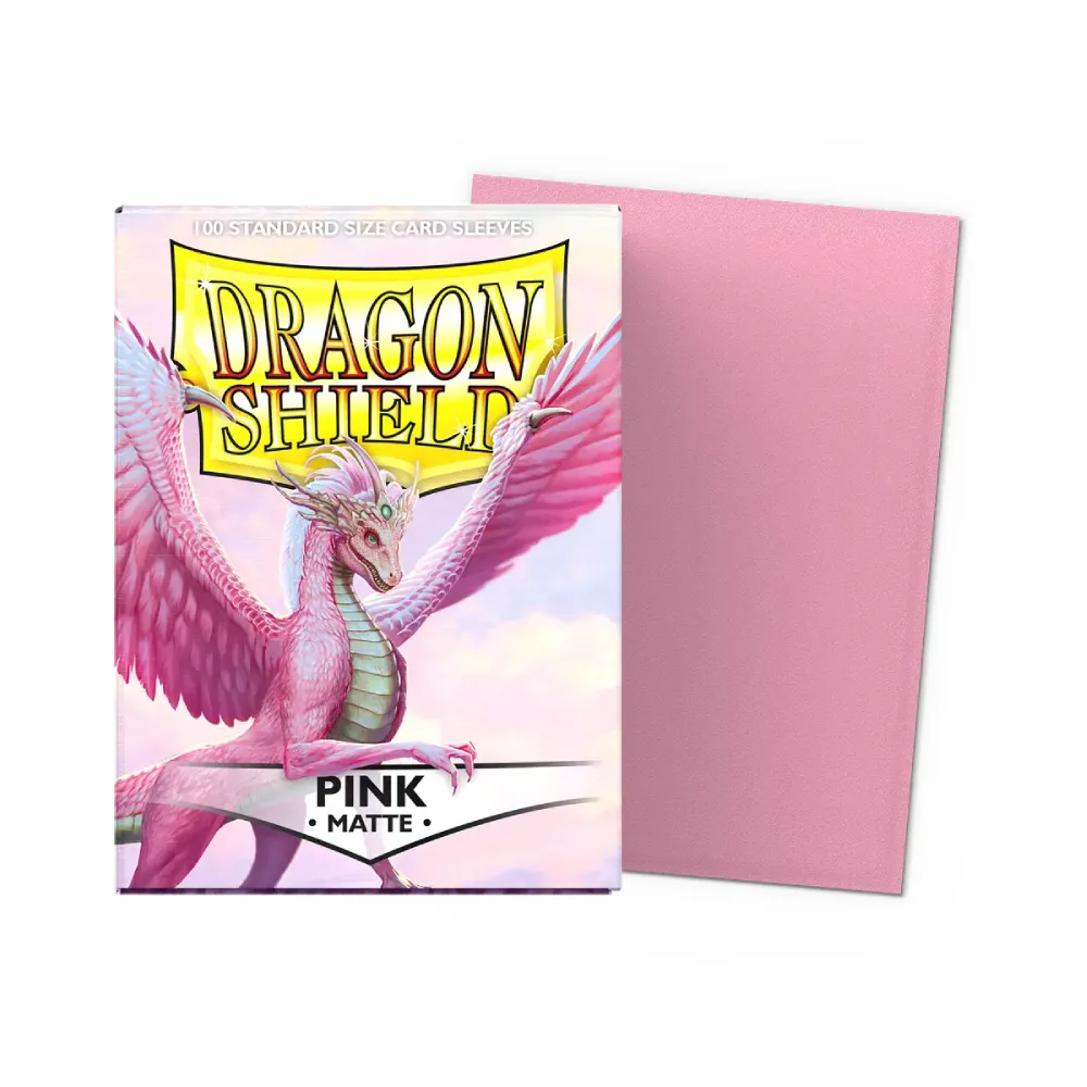 Levně Dragon Shield Matte obaly – Pink (matné, růžové, 100 ks)