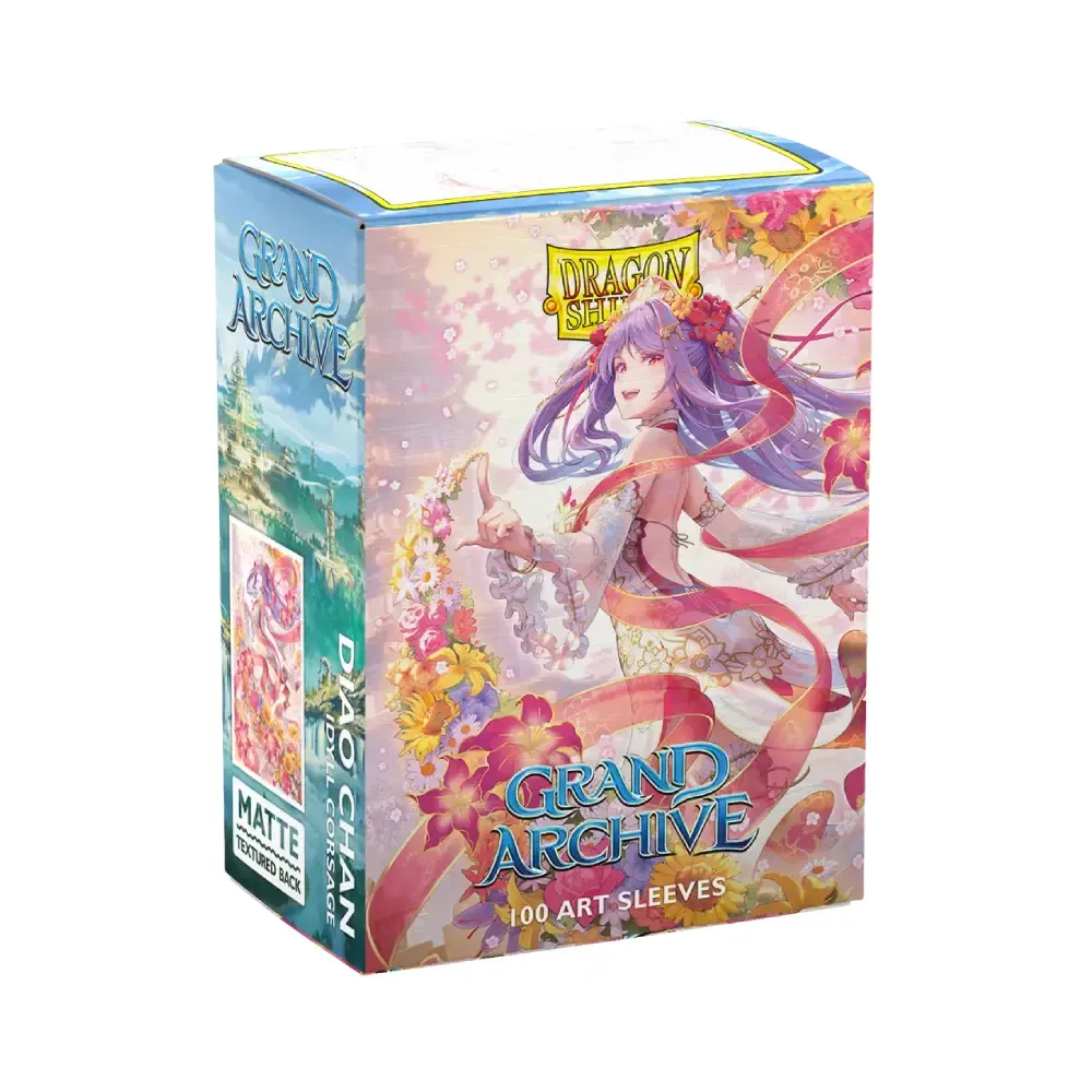 100 Dragon Shield Art Obaly - Grand Archive Diao Chan