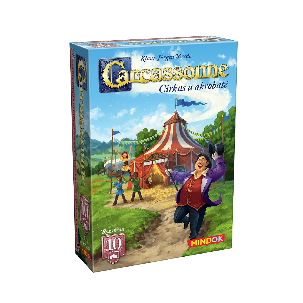 Levně Carcassonne: rozšíření 10 – Cirkus a akrobaté