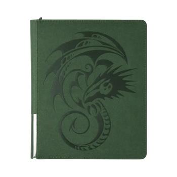 Levně Dragon Shield: Card Codex Zipster binder Forest Green – 9 kapes (zelený)