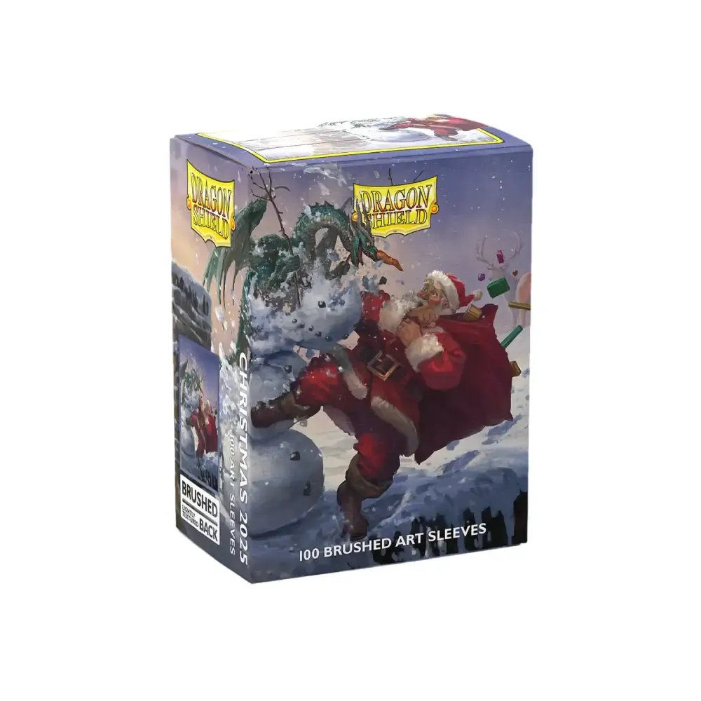 Levně Dragon Shield Brushed obaly – Brushed Christmas 2025 (strukturované,100 ks)