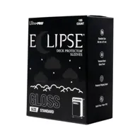 Ultra PRO Eclipse Gloss Deck Protector Sleeves – Jet Black (105 pcs)
