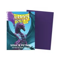 Dragon Shield Matte Dual Sleeves – Soul & Petrol (100 pcs)