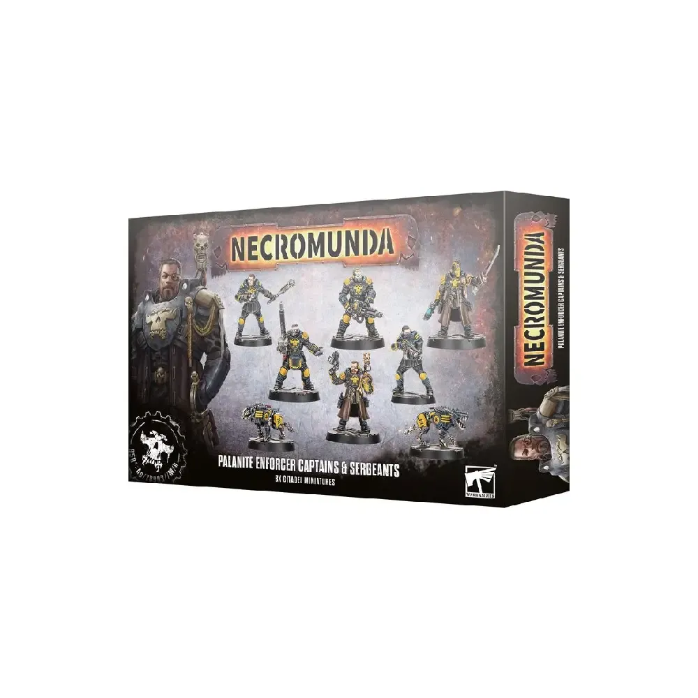 Necromunda – Palanite Enforcer: Captains & Sergeants