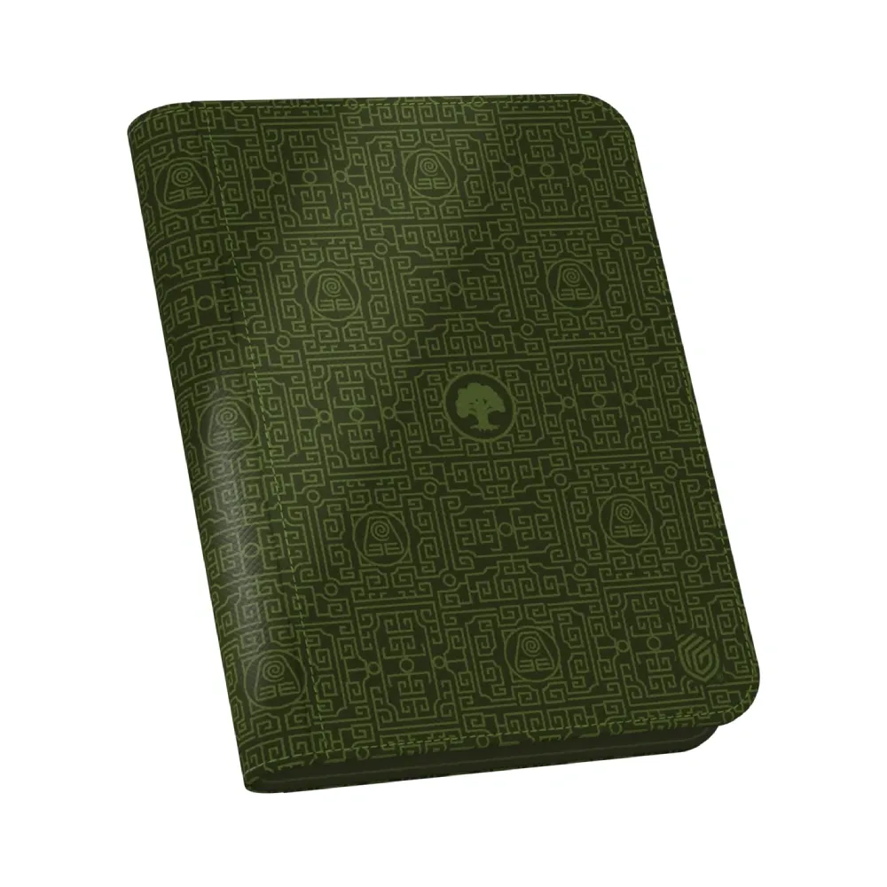 Levně Ultimate Guard Zipfolio XenoSkin Magic: The Gathering | Avatar: The Last Airbender: "Green Mana" – 4 kapsy