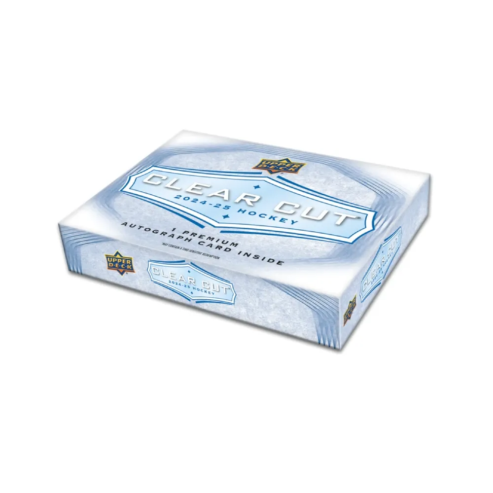 2024-25 Upper Deck Clear Cut Hockey Hobby Box 